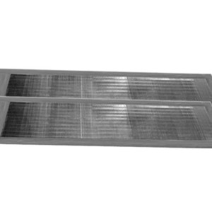 Rod-type vibrating frame flat screen