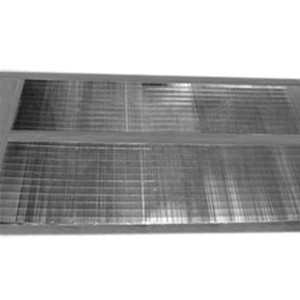 Rod-type vibrating frame flat screen