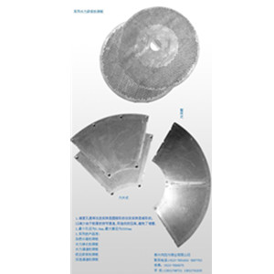 Crusher screen plate