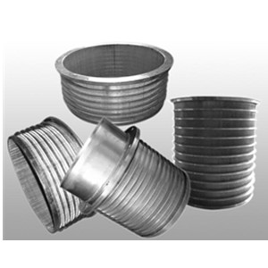 External flow pressure screen drum